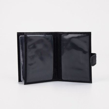 Cover for autoDocations and passports on the button, the color is black-4