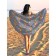 Pareo and beach rug "Spring flowers", d = 150 cm
