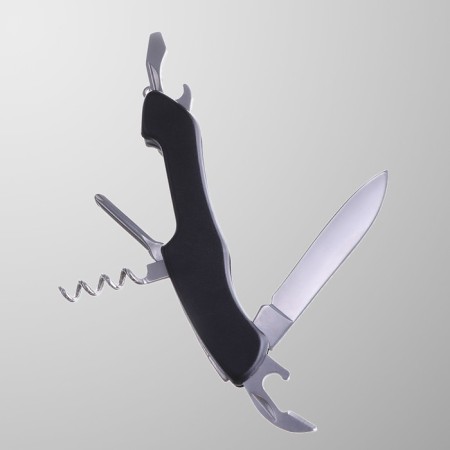 Swiss knife 9V1, black