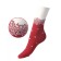 Women's socks, size 23-25, red color