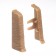 End (pair) for skirting boards 55mm "decoration", 211 oak rustic