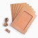 Girland for photos with clothespins "Kraft", 6 pcs.