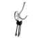 Furniture hook Cappio Simple, two -rod, white