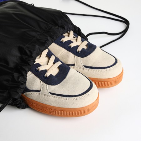 Bag for shoes on the lace, black color-3