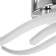 Causte "Waves" LED 18W 6000k Chrome 60x14x9 cm Bayerlux