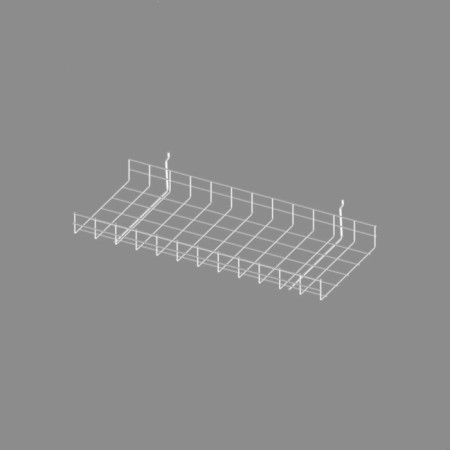 Straight shelf - EP, 60 × 27 × 10 cm, white color-1