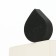 A sponge frame for applying makeup increases when getting wet, black color, Beauty Fox