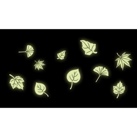 Plastic sticker phosphorus "leaves" 21x29.7 cm-4