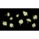 Plastic sticker phosphorus "leaves" 21x29.7 cm