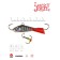 Balancir Lucky John Baltic 5 + tee, 5 cm, color 12hrt blister