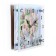 Carty clock is wall-mounted, interior "flowers in a vase", silent, 30 x 20 cm