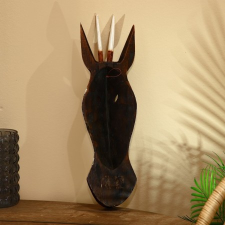 Mask "Zebra" Albezia 55 cm-1