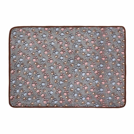 Animal blanket "With Love", 104 x 72 cm, gray-5