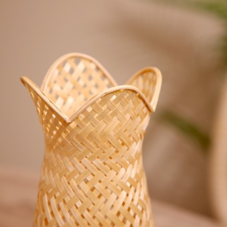 Vaska wicker, from bamboo 11x11x17 cm-3