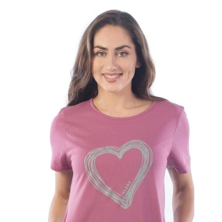 Women's tunic, size 44, raspberry color-5