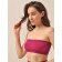 Top female top bandeau, size S/m, purple color
