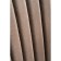 SHEET on the metal frame Narayan Velutto 23 metal/velor, black/brown 47x54x98 cm