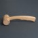 Massage "rink", 20 × 9 × 4 cm, wooden, toothe