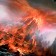 Stick 3D interior volcano 70*50cm