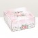 Self -charged box, without a window "With Love" 19 x 19 x 9 cm set 5 pcs
