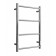 The electric heated towel "Dvin" Jeo, 600x400 mm, dimmer, polished