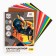 Cardboard color, A4, 10 sheets, 10 colors, non -unilateral, in a folder, 220 g/m², transformers