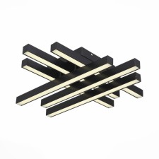 Ceiling Ceiling ST LUCE. SL933.402.06. Samento. 1x36 W, LED, 3000K/4000k/6000k, 2736 LM, 60x60x12.5 cm, black color