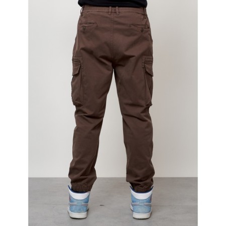 Male jeans, size 52, brown color-8