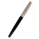 Gift feathers in the leatherette case, black body with silver