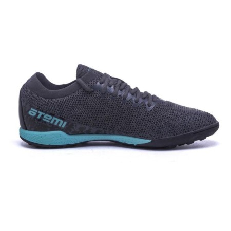 BUTS football ATEMI SBA-003 Turf Junior, gray/turquoise, size 38-6