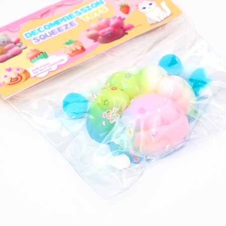 Squish anti -stress - toy "Rainbow Paw"-8