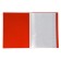 Folder with 40 A4, 500 microns, Calligrata, texture "Sand", Red