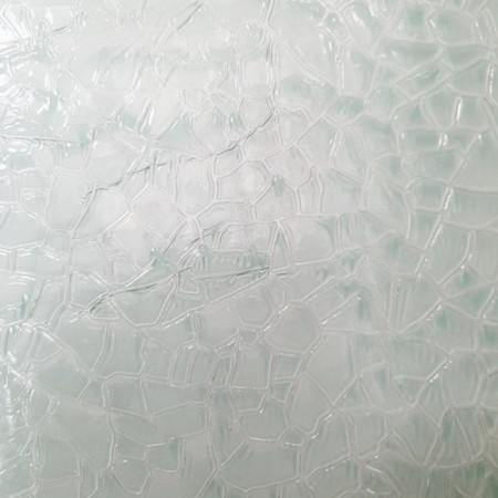 Curtain for the bathroom Meiwa Krackle, 182x182 cm, PVC-1
