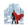 Apron kitchen with a “superhero on guard of the city”, adjustable, size OS
