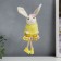 Souvenir "Bunny in the checkered skirt" mix 5x13 cm