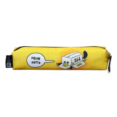 Penal soft, 1 compartment, 45 x 200 x 40 mm, voluminous, microfiber on PVC-Osnov, Phoenix "Cat Bosses"-3