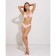 Separate Minaku Summer Time swimsuit, powder color, size 48