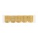 Castle Castle on the box ZM01, 2.5x2 cm, color gold