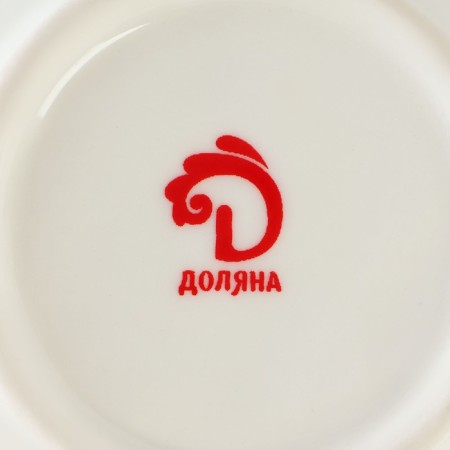 Porcelain shares “Cosmos”, 370 ml, d = 13.1 cm, orange color-4