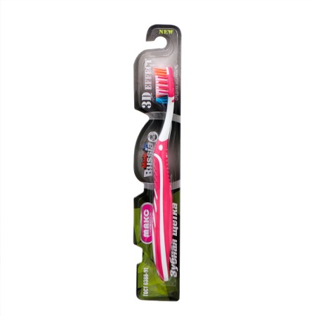 Toothbrush Lenplastropolmer 3 d three -component handle, multidirectional stubble-1