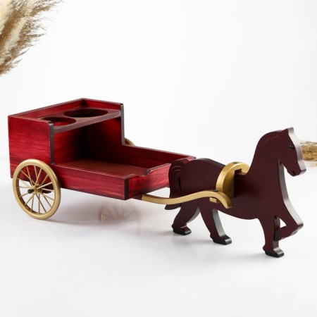 Mini-bar/a bottle of a horse 55 x 21 x 21 cm-2