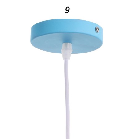 Lamp Bayerlux 1244/1bl E27 40W Blue 22x22x8.5-108 cm-4