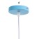Lamp Bayerlux 1244/1bl E27 40W Blue 22x22x8.5-108 cm