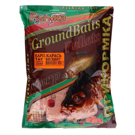 Bait Fish.ka Carp Caras Biscuit, 1 kg