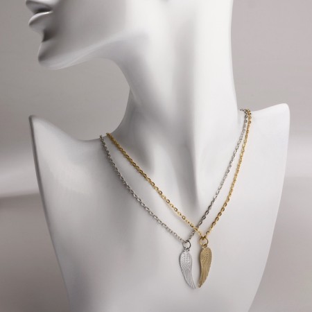 Kulons "Demetrons" Wing, the color of silver-gold, 45 cm-3