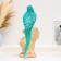 Figure "Parrot on a tree" 17x14x35cm, color