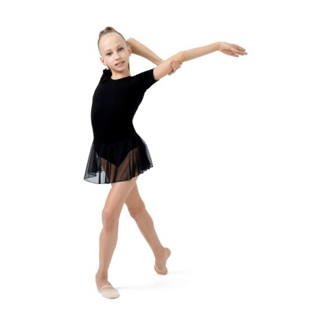 A swimsuit for gymnastics and dancing Grace Dance, p. 30, black color-3