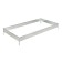 Glocked bed, 195 × 100 × 15 cm, gray, Greengo