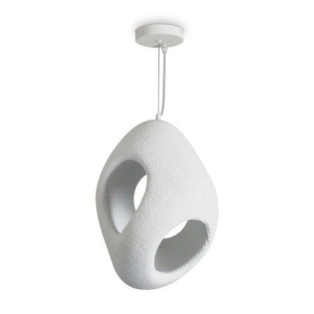 Suspended lamp Freya Fr5428PL-01W2 Mound, 300x300x420 mm, E27, 1x40W, white color-6