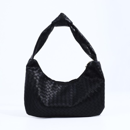 Bag-baget with a zipper, black color
